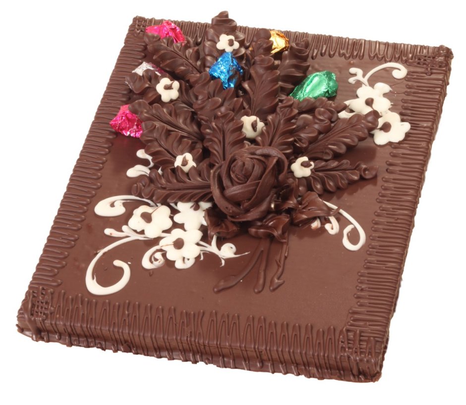 Шоколадно-вафельный торт Невские берега