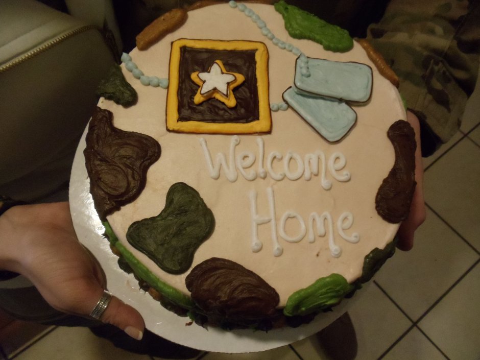 Торт с возвращением домой