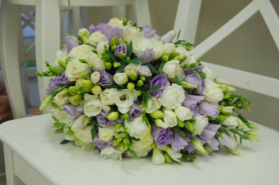 Букет цветов на свадьбу