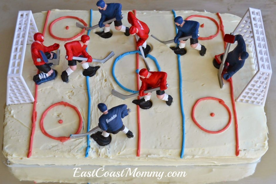 Торт для мамы хоккеиста