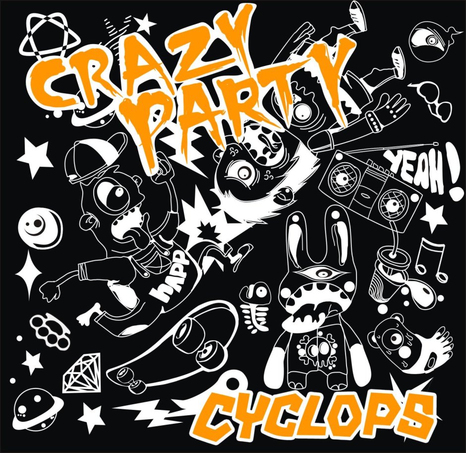 Crazy Party иллюстрация
