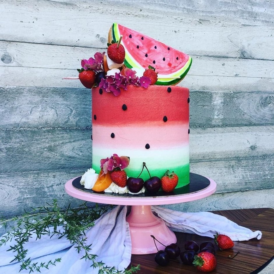 Summer Cake Watermelon
