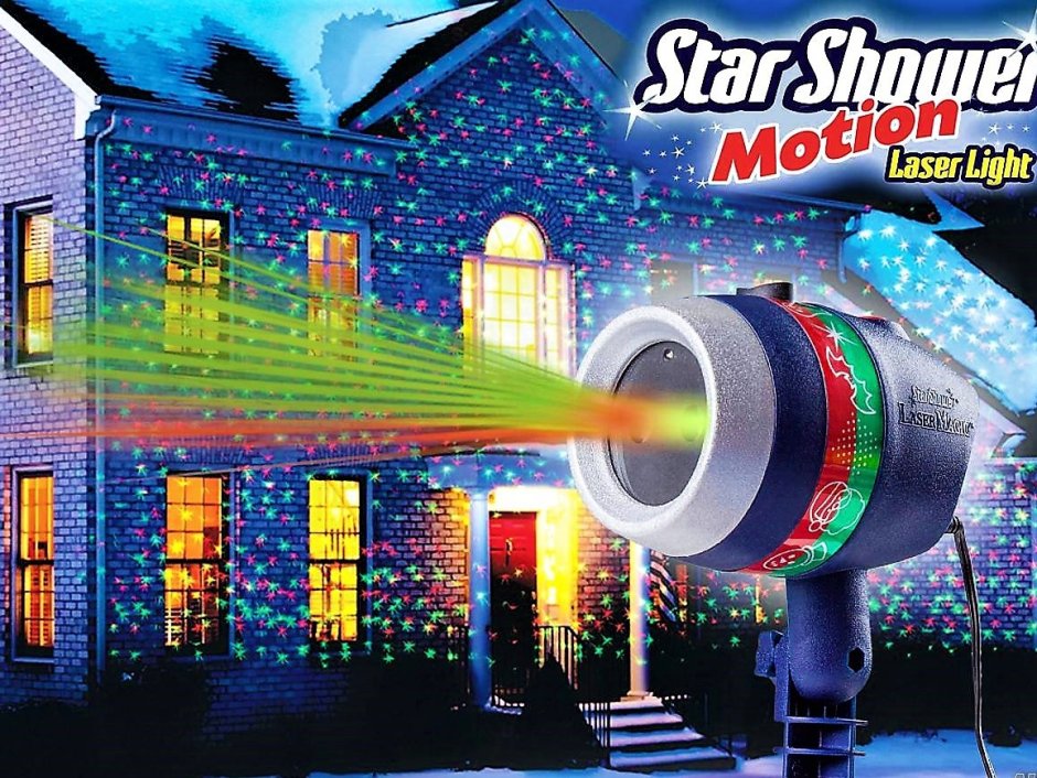 Лазерный Звездный проектор Outdoor Laser Light