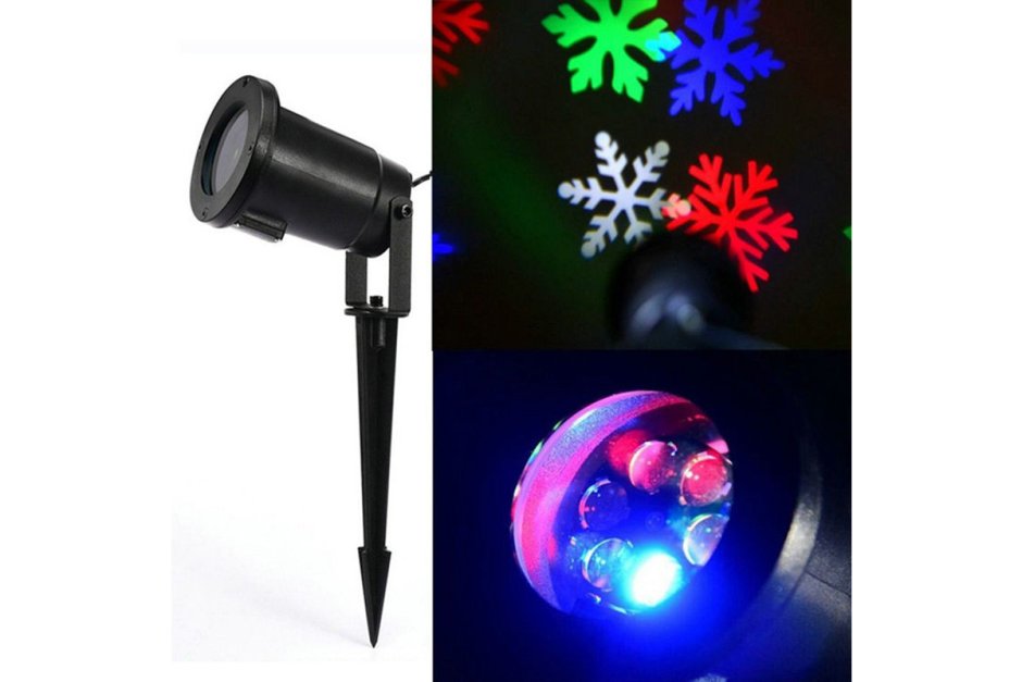 Уличный новогодний лазерный проектор Star Shower Laser Light Projector