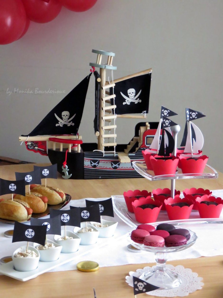 Пиратская вечеринка стол для детей