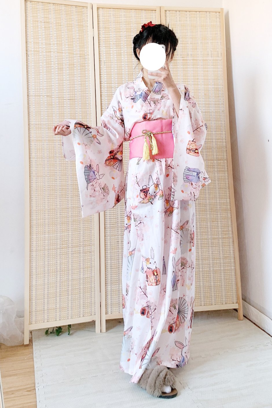 Кимоно белое традиционное