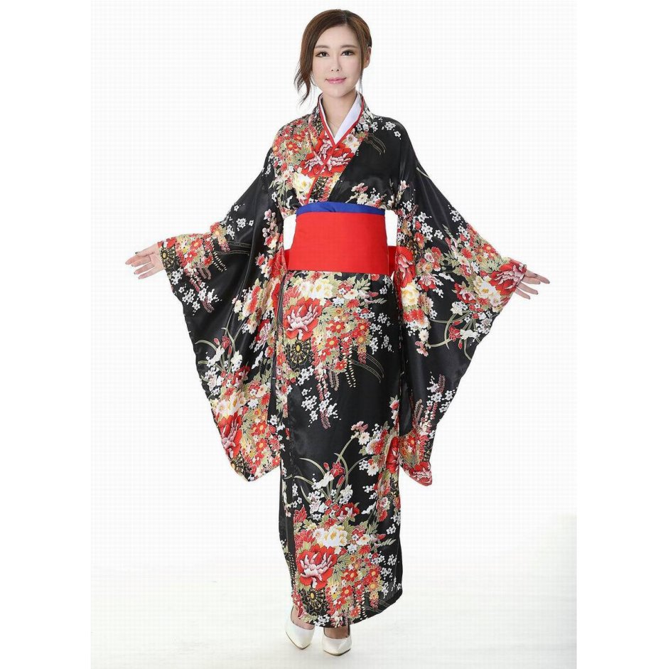 Японское кимоно юката