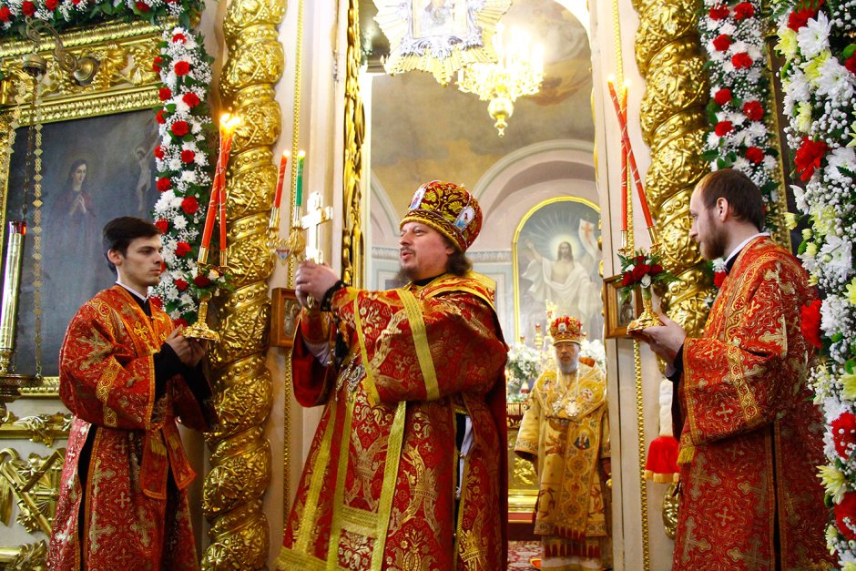 Православная Пасхальная служба