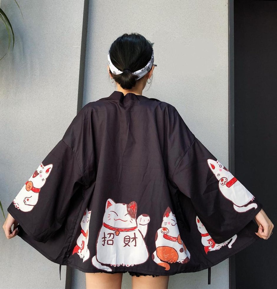 Красивое японское кимоно
