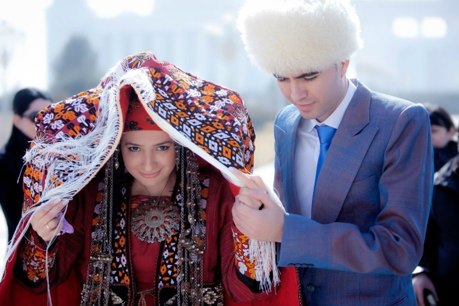 Свадьба Ашхабадская туркменский