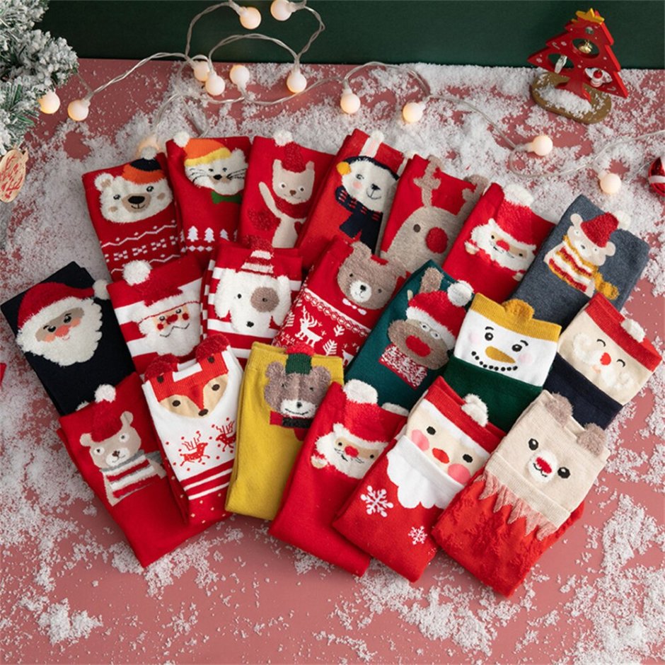Рождественские носки в Англии
