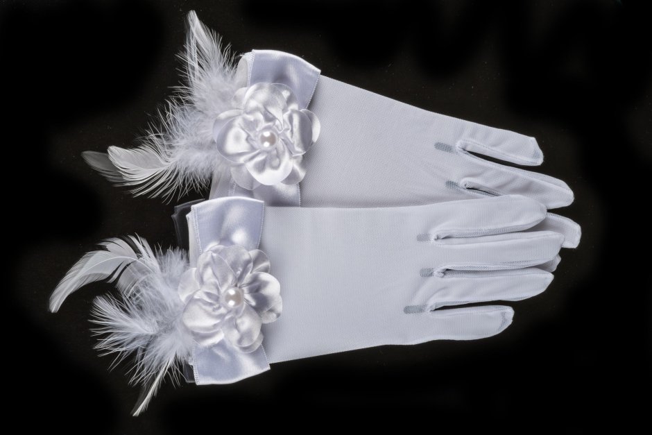 Перчатки Свадебные короткие