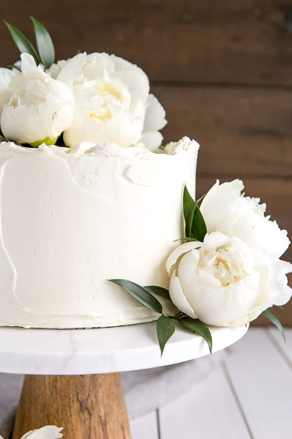 Торт горизонтально свадебный