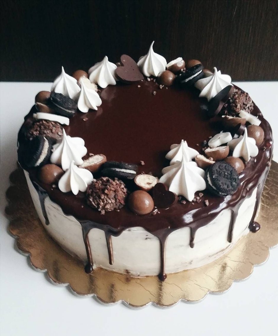 Торт "чёрный лес" (Black Forest Cake)