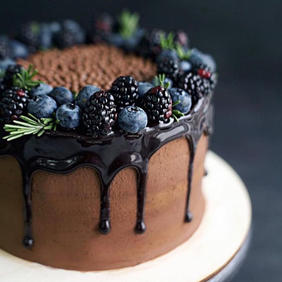 Торт "чёрный лес" (Black Forest Cake)