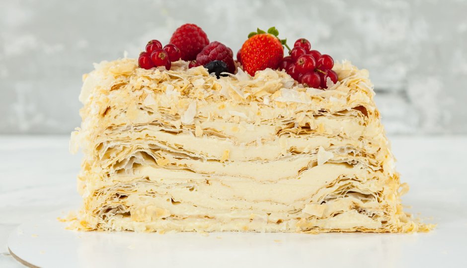 Большой торт Наполеон