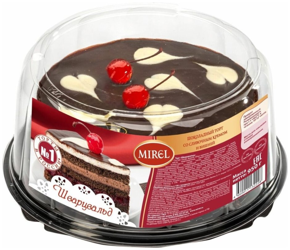 Торт Mirel ягодный мусс