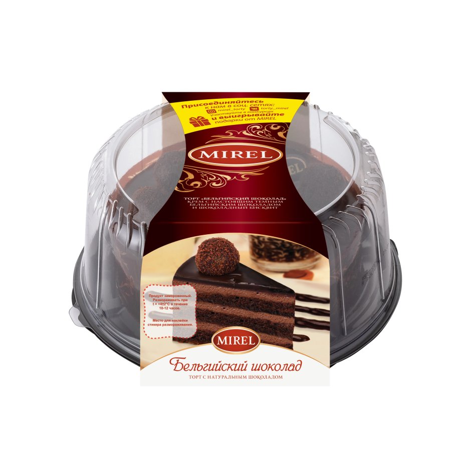 Торт Мирель шоколадный Прага