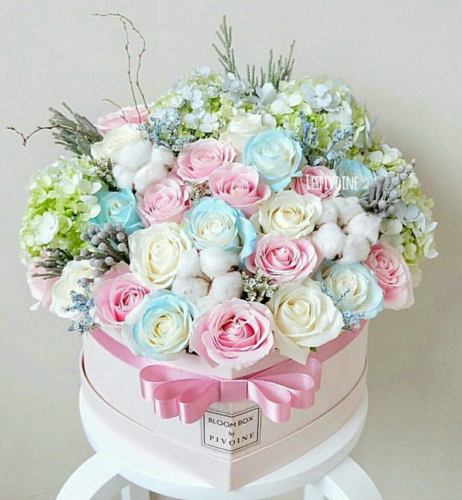 Букет цветов жене на день рождения
