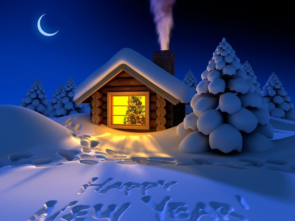 Пряничные домики к новому году