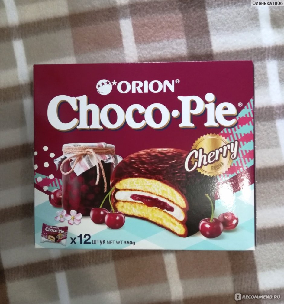 Orion Choco pie вишня