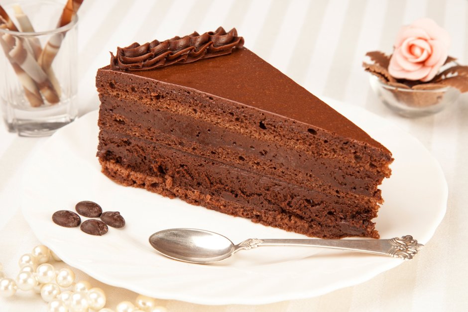 Торт "шоколадное кухэ"