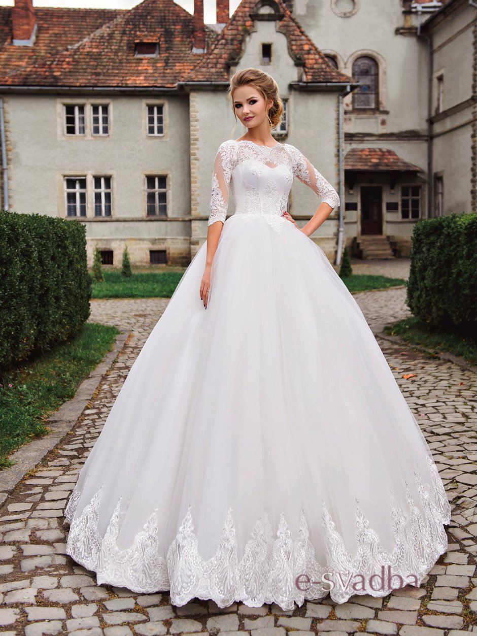 Самое пышное свадебное платье в мире