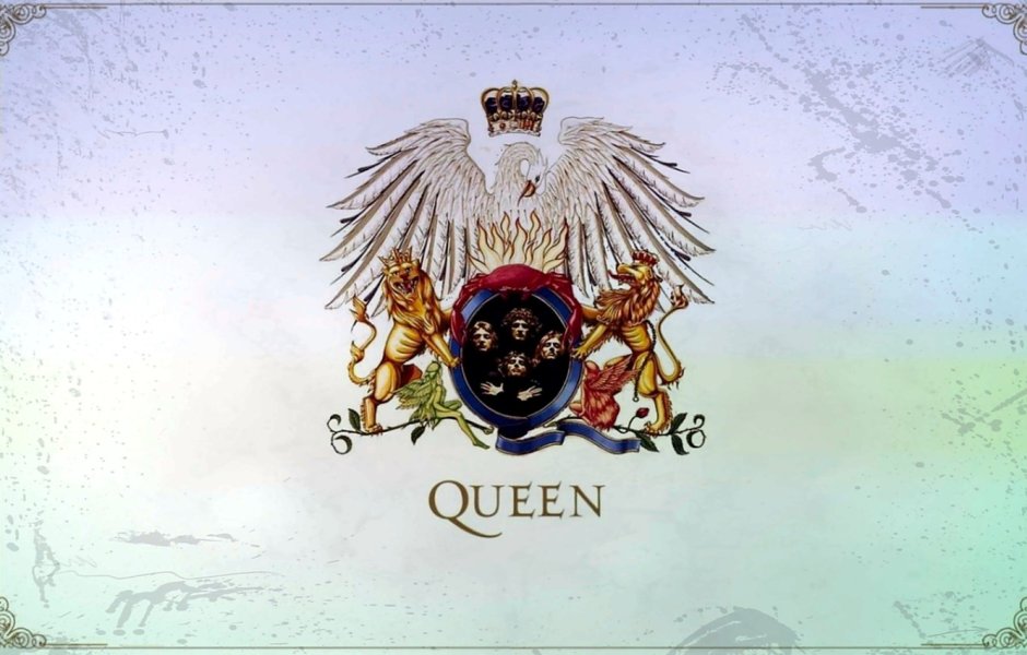 Логотип группы Queen обои