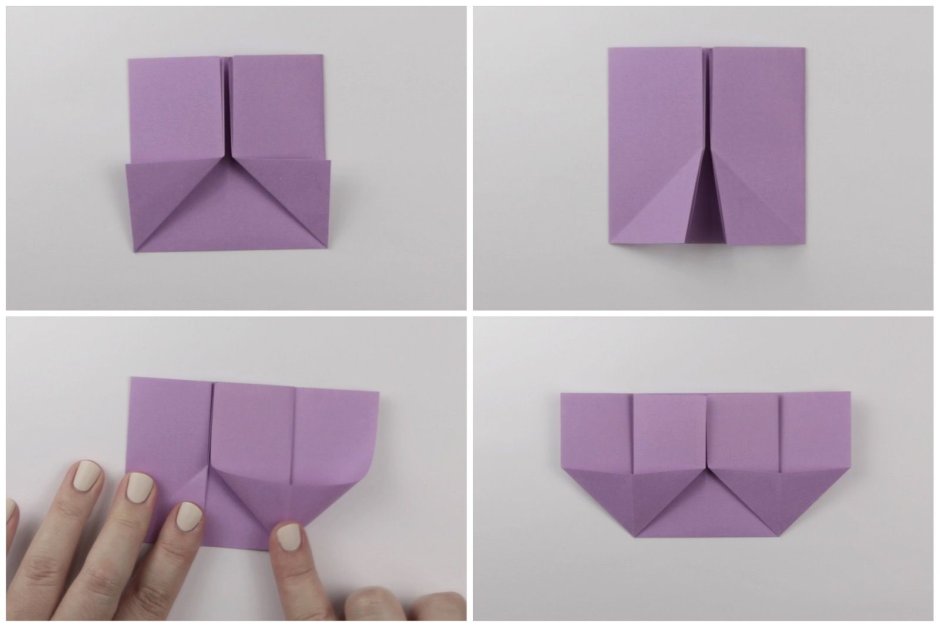 Оригами из бумаги легкие поэтапно двигающиеся