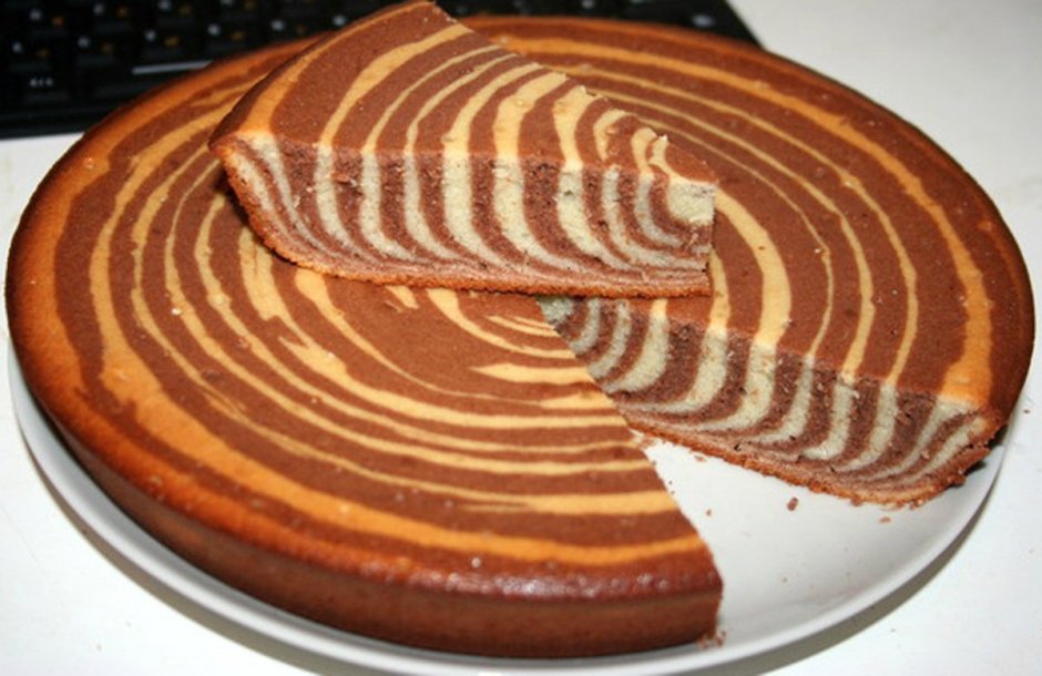 Муссовый торт Зебра
