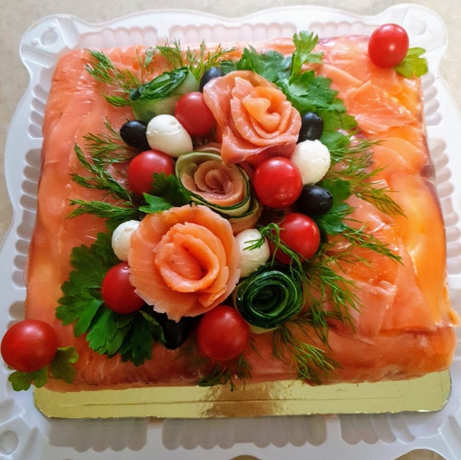 Шведский селедочный торт