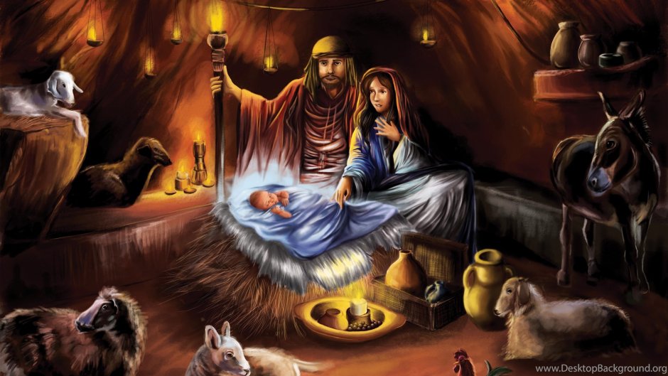 Рождение Христа картина