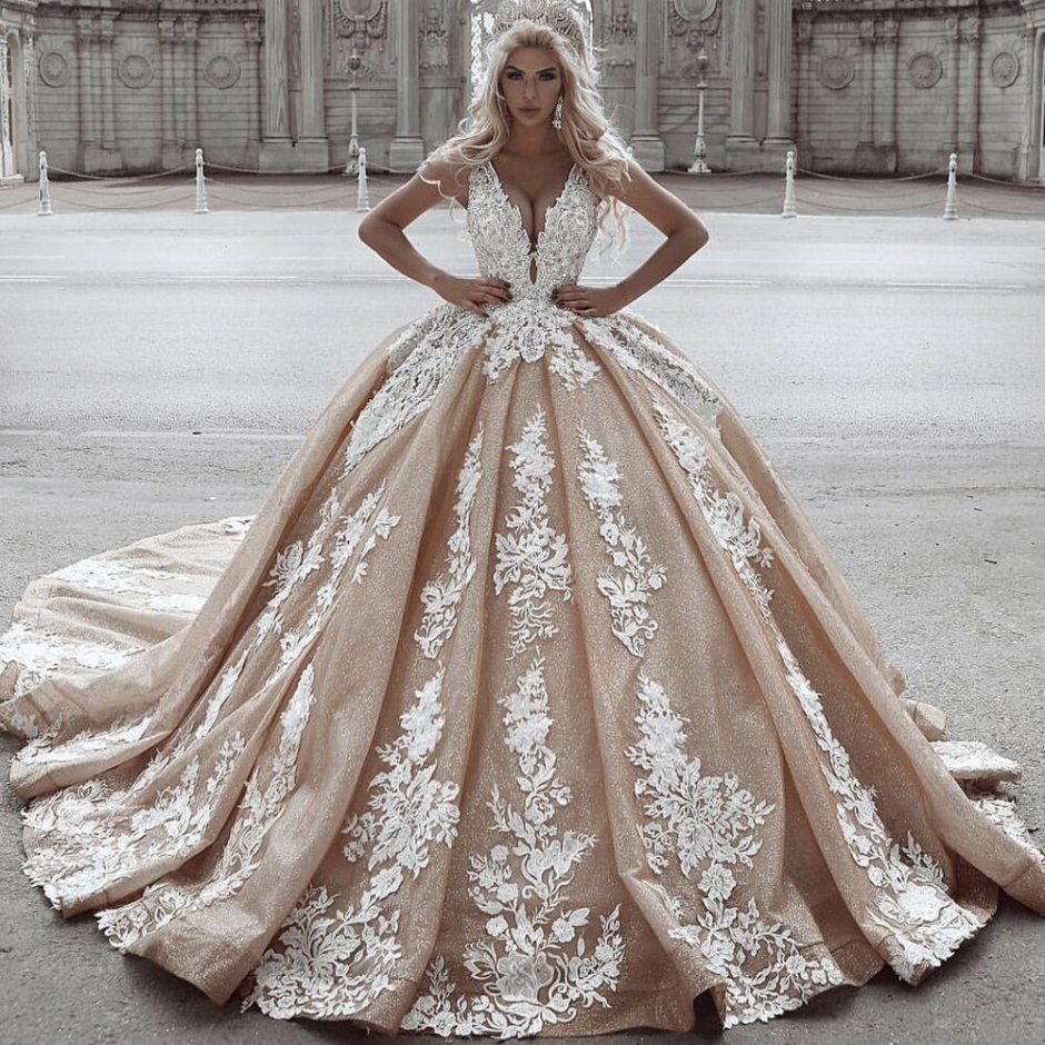 Vestido de noiva бальное платье 2018