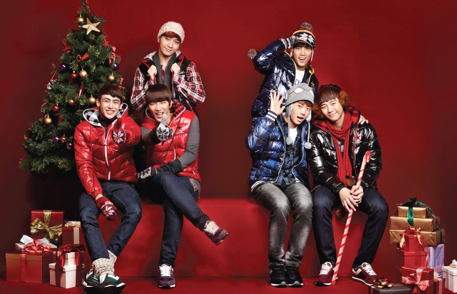 Super Junior новогодние