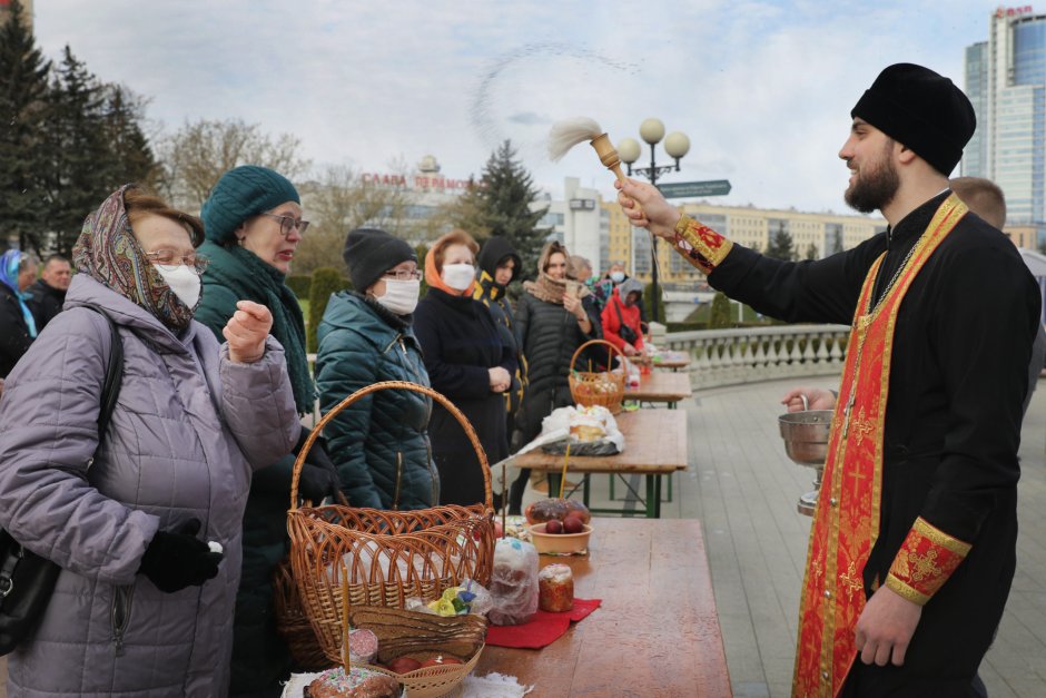 Католическая Пасха в Минске