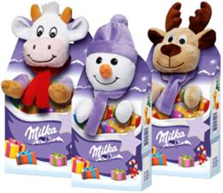 Milka Magic Mix плюшевая игрушка (олень)+шоколад 96 гр.