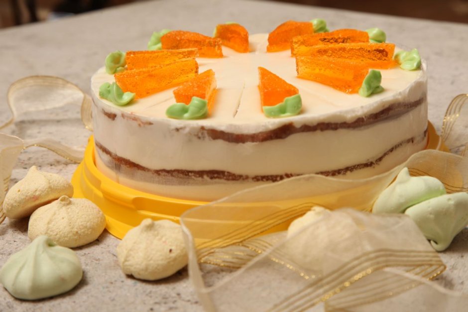 Торт "морковный рай"