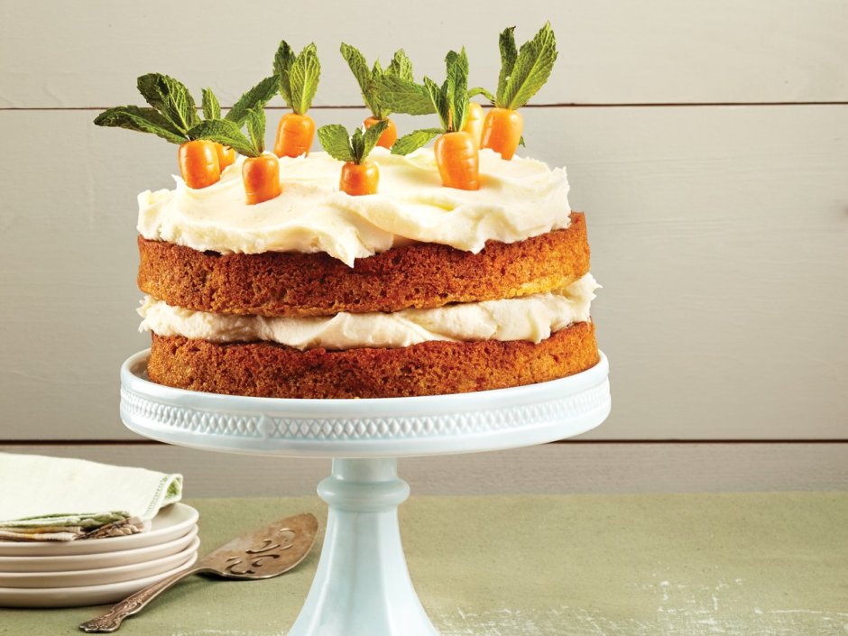 Босоногая графиня морковный торт