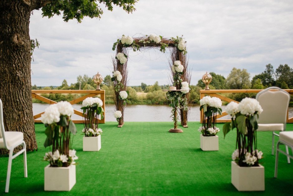 Свадебные арки для выездной церемонии