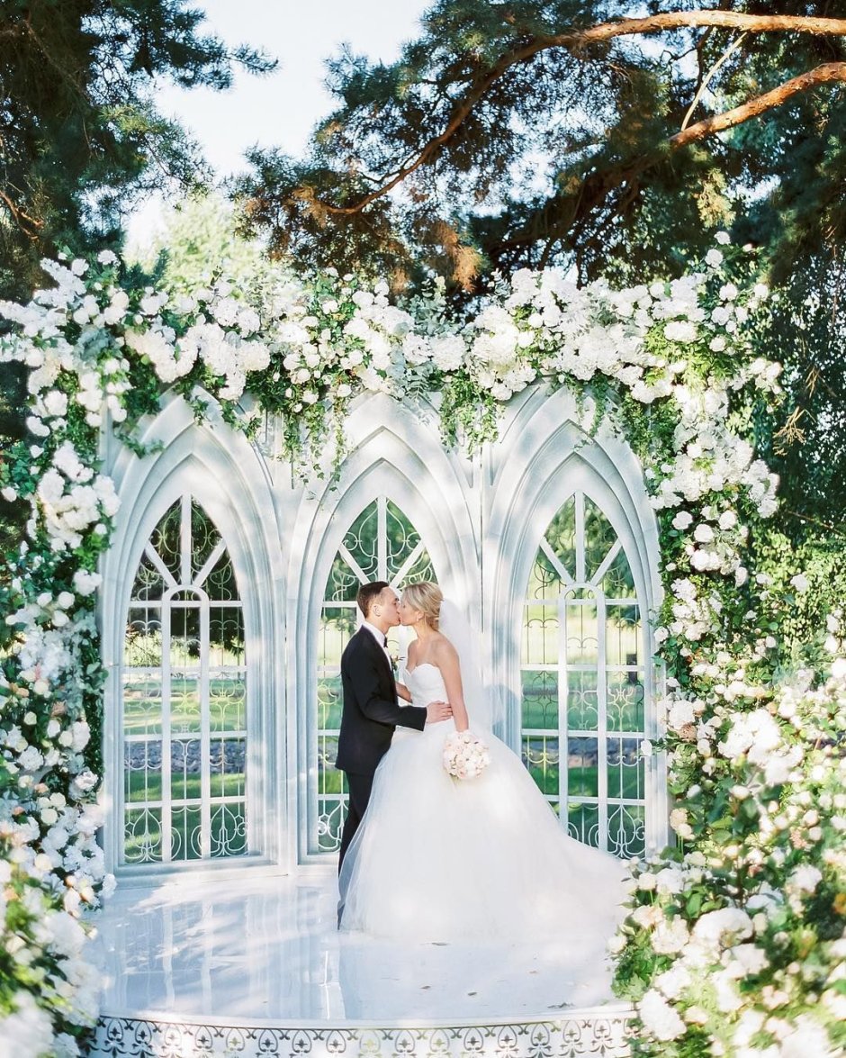 Свадебная арка окно