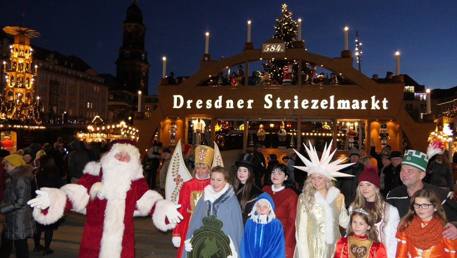 Рождественские ярмарки Штрицельмаркт (Striezelmarkt) Германия 2020