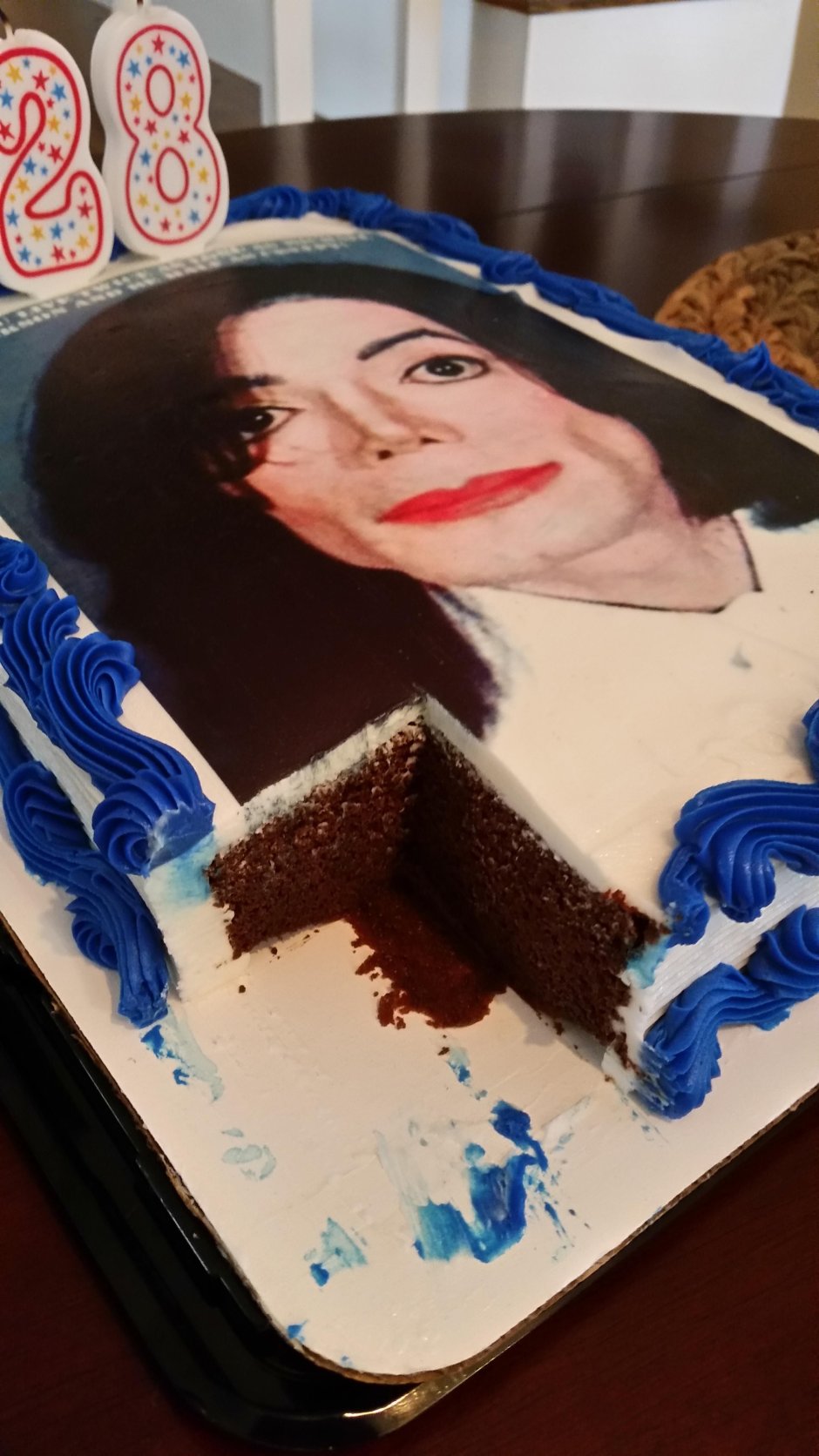 Торт с Майклом Джексоном