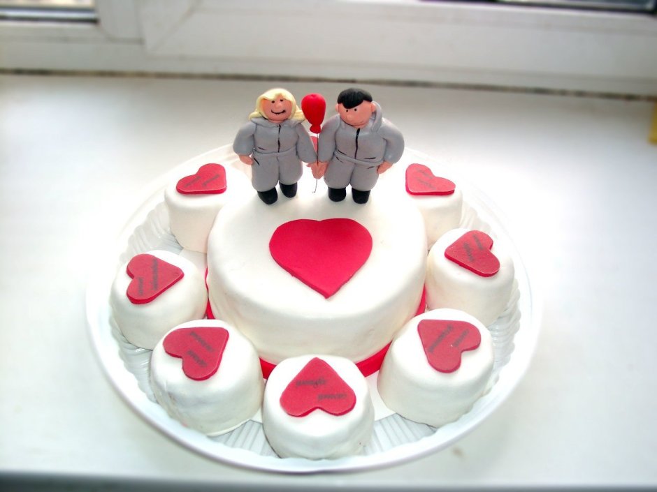 Торт на годовщину свадьбы с юмором