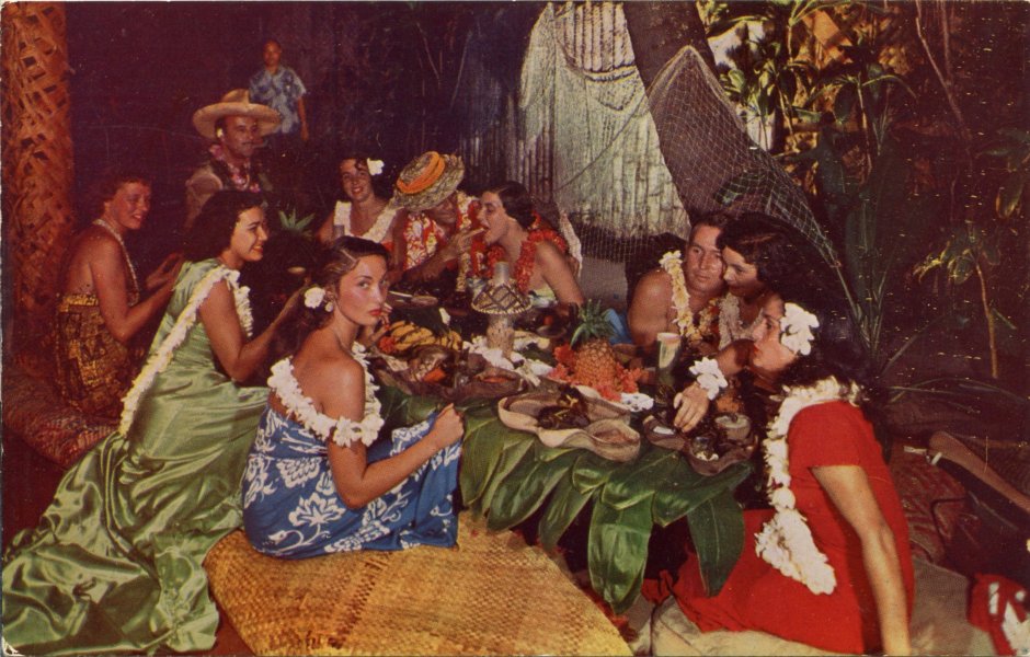Гавайская вечеринка Луау