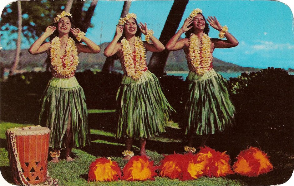 Топперы Гавайская вечеринка