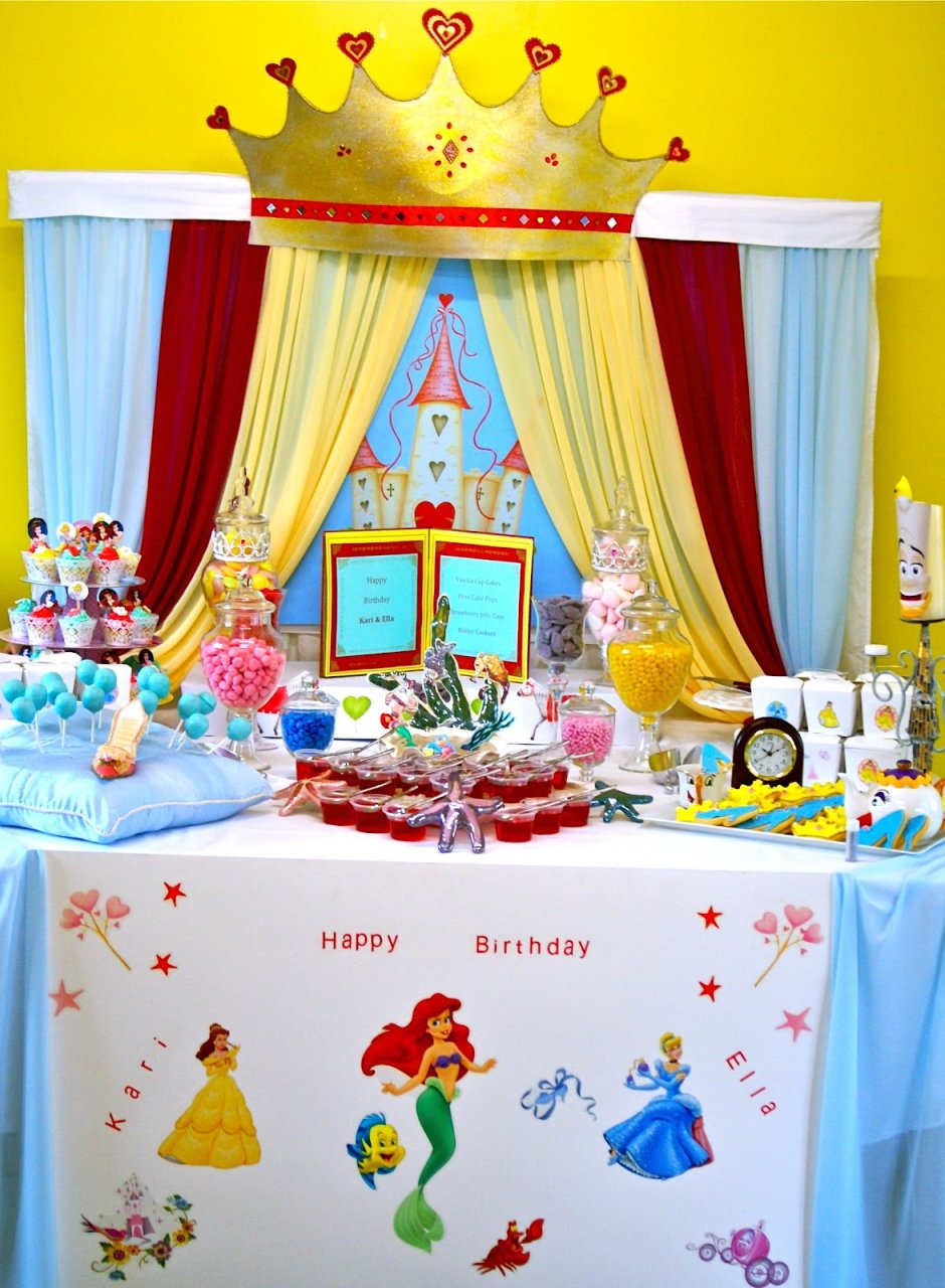 Детский праздник принцессы
