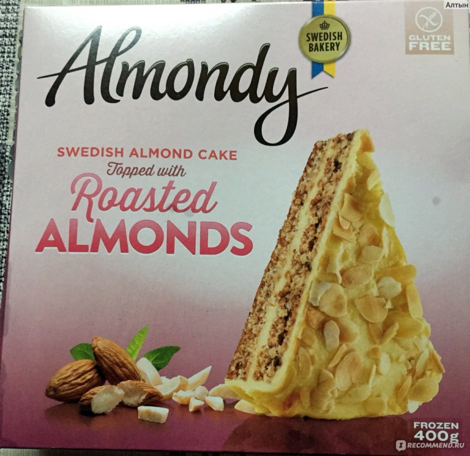 Миндальный торт икеа Almondy