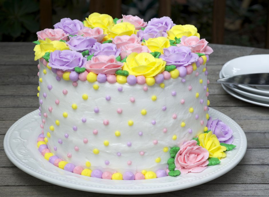 Торт на день рождения девочке