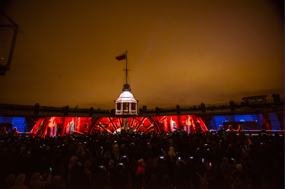 Фестиваль чудо света Петропавловская крепость
