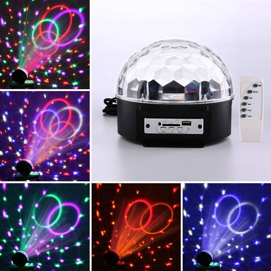 Светодиодный диско-шар Magic Ball led Crystal